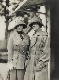 Anne Morgan and Anne Murray Dike, founders of the American Committee for Devastated France Blérancourt, ca. 1919–1921, sulfur-toned silver print ... - anneMorgan