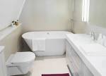 Bathroom : Bathroom White Washbasin Cabinet Towel Bathtubs For ...