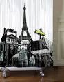 French Twist D.C.: Magasinage - Paris Shower Curtain