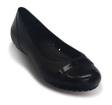 New Womens Crocs Cap Toe Flat Casual Soft Comfort Work Shoes Flats ...