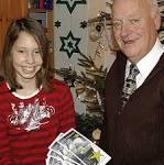 Die zehnjährige Miriam Kunze aus Wehr wurde als Hauptgewinnerin der ... - 9642080
