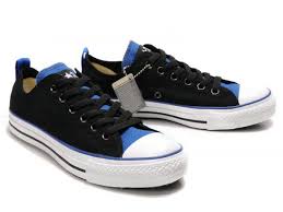 Converse Chuck Taylor All Star OX Black Low Top Canvas Shoes ...