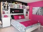 Design Dazzle: Hot Pink And Black Zebra Bedroom! / design bookmark #