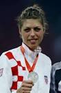 Women's high jump silver medallist Blanka Vlasic of Croatia poses on podium ... - blanka_vlasic_beijing10_2008_600
