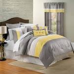 Yellow and Gray Bedding Sets