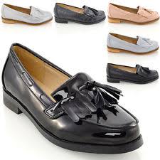 Womens Leather Loafer Shoes | eBay