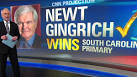 Gingrich will win South Carolina primary, CNN projects - NH ...