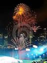 Editorial Image: Fireworks display during NDP 2011
