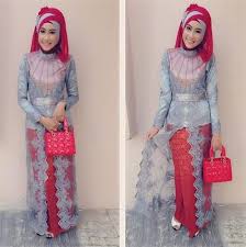 Model Kebaya Muslim untuk Akad Nikah Terbaik 2015