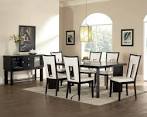 Dining Room: Elegant Dining Room Ideas With Black And White Dining ...