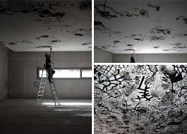 Fine Art on Fire: Lighter-Wielding Wall & Ceiling Muralist