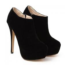 Wholesale Stylish Black Suede and Sexy High Heel Design Women's ...