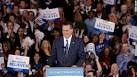 Mitt Romney, Rick Santorum and