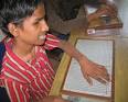 Sanjay Rathod is a blind student studying in Standard 7 at the Blind ... - Sanjay