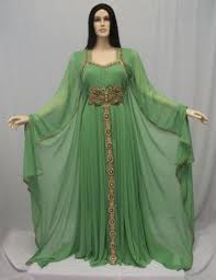 Long Kaftan Farasha Moroccan Kaftan Dress Abaya Jilbab Islamic ...