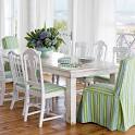 angenuity: Design Dilemma: Mismatched dining chairs...LOVE it!