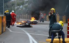Second fatality rocks Macau as Hong Kong racer Yau Wing Choi is killed in qualifying - article-0-160B60EF000005DC-802_634x399
