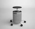 Office Chair with Waste Basket | materialicious