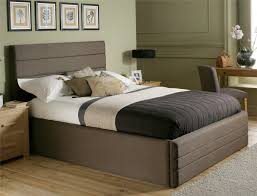Double Size Bed Outstanding Frames Design Ideas With Gray Color ...