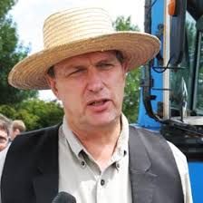 Michael Schmidt, from Durham, Ont., defended himself in 2009 against the charges for dispensing milk straight from the cow. - michael-schmidt-cp-5256583