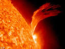 A massive solar flare is