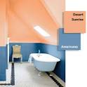 Bathroom: Choose Color Complements | 3 Small Spaces, 9 Bold Color ...