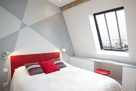 Ideas: Trendy Loft Bedroom Furnishing Plans, Contemporary Drapes ...