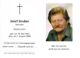 August 2006, (28) Josef Gruber - gruber-josef