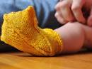 Duck Baby Booties Free Knitting Pattern | Family Style