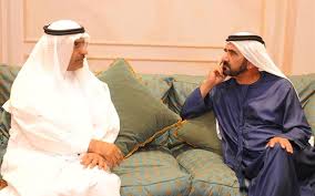 Sheikh Mohammed with Ahmed Humaid Al Tayer (WAM). His Highness Sheikh Mohammed bin Rashid Al Maktoum, Vice-President and Prime Minister of the UAE and Ruler ... - 1855944046