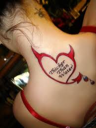 Funny Girl's Valentine Tattoos Gallery 