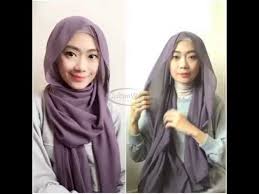 Cara Cepat Memakai Jilbab Pashmina Modern & Simple l Trend Hijab ...
