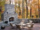 Patio Outdoor Fireplace Decorating Gallery - Best Patio Design Ideas