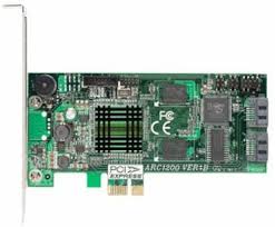Image result for Areca ARC-1200 2 Port PCIe x1 retail