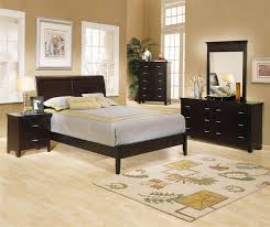 Master Bedroom Interior Design Ideas with Dark Wooden furniture ...