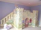 Custom Girls Princess Castle Loft Bed Wi Home Products on Houzz