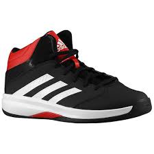 Adidas Online Store Isolation 2 Mid Black White Scarlet Basketball ...