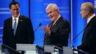 Gingrich, Romney spar at GOP DEBATE - CNN.