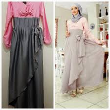 Hijab Butik By Olshop Grosir Kiky Vinola: Dress Pesta Bahan Velvets