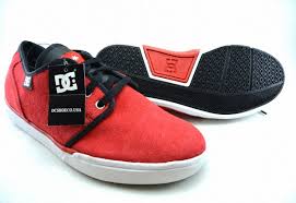 beli sepatu DC IMPOR warna merah terbaru transaksi cepat dan mudah ...