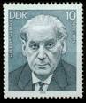 Briefmarkenkatalog : Briefmarke ‹ Herbert Warnke. Herbert Warnke