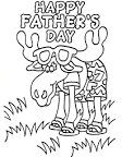 Son and Dad for Fathers day coloring pages - Father's Day Coloring ...