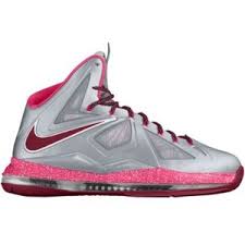 Nike LeBron X iD Custom Women's Basketball Shoes - Pink, 12.5 ...