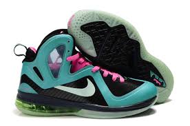 lebron basketball shoes Cheap Nike Lebron 9 P.S. Elite Green Black ...