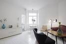 Wonderful Clean White Small Apartment Interior Design with ...