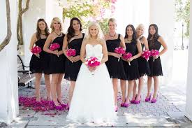 Show Us Your Wedding Day Pictures! | Black Bridesmaid Dresses ...
