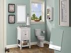 How To Choose Paint Colors for a Small Bathroom | Quakerrose : All ...