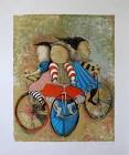Three Bicycles by BOULANGER, Graciela Rodo - Art Lobster