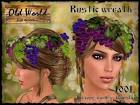 Second Life Marketplace - Rustic wreath of grapes - Old World ... - OW%20Rustic%20wreath%20of%20grapes