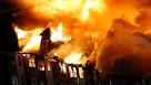 Massive inferno destroys Edgewater, New Jersey apartment complex.